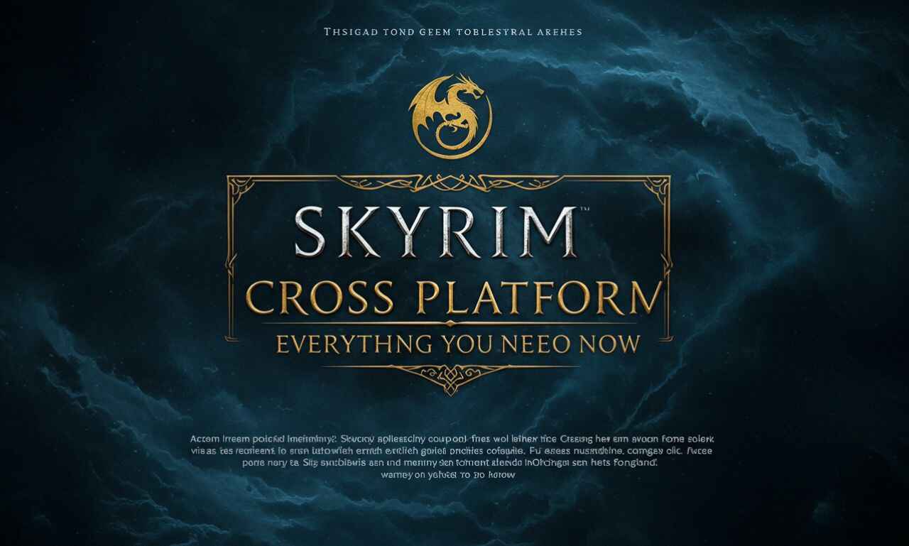 skyrim online cross platform